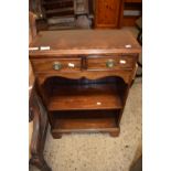 REPRODUCTION MAHOGANY VENEERED SMALL BOOKCASE CABINET