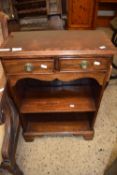 REPRODUCTION MAHOGANY VENEERED SMALL BOOKCASE CABINET