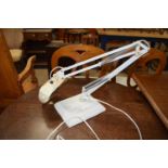 COMBINATION DESK LAMP AND MAGNIFIER