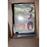 ONE BOX OF MIXED BOOKS