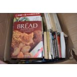 ONE BOX OF MIXED BOOKS - COOKERY INTEREST
