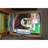 ONE BOX OF MIXED BOOKS