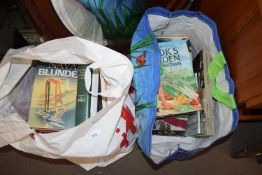 TWO BAGS OF MIXED BOOKS