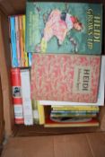 ONE BOX OF MIXED BOOKS - CHILDRENS INTEREST TO INCLUDE A RANGE OF PENGUIN
