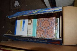 ONE BOX OF MIXED BOOKS