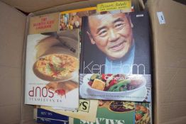 LARGE BOX OF BOOKS - COOKERY INTEREST