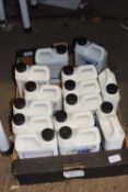 Box containing 14 1ltr bottles of PC300 Uniclean universal cleaner for central heating systems