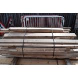 Bundle of reclaimed timbers, varying lengths and sizes, up to 170cm