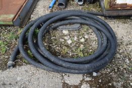 Rolled quantity of 50mm drainage tubes