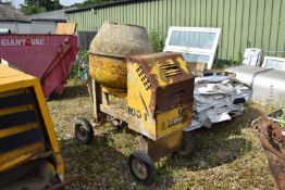 Large wheeled Sanderson cement mixer