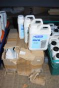 Twelve bottles of Primaflow central heating inhibitor