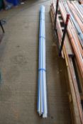 Bundle of mixed length and width electrical trunking, self adhesive