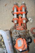 500kg first gear chain hoist to include a geared beam trolley