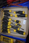 Set of Stanley screwdrivers