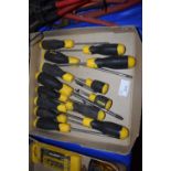 Set of Stanley screwdrivers