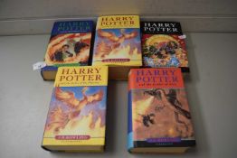 HARRY POTTER NOVELS - THE DEATHLY HALLOWS - GOBLET OF FIRE - ORDER OF THE PHOENIX ETC