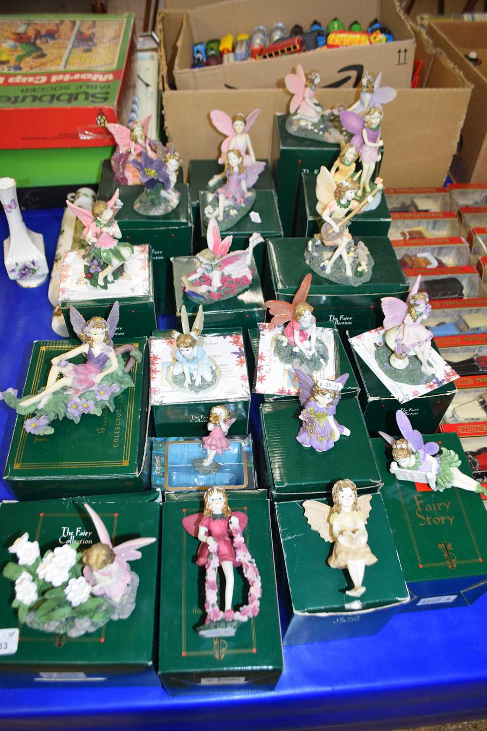 QUANTITY OF FAIRY COLLECTION FIGURES BY DEZINE