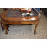 OVAL DINING TABLE WITH CLAW AND BALL FEET