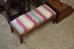 SMALL STOOL WITH FABRIC COVERING