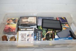 BOX CONTAINING MAINLY DVDS