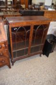 DISPLAY UNIT WITH TWO ASTRAGAL GLAZED DOORS