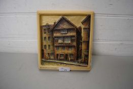MOULDED CERAMIC MODEL OF THE OLDEST HOUSE IN CHESTER