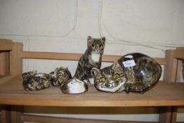 FOUR WINSTANLEY CAT MODELS