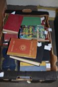 ONE BOX OF MIXED BOOKS TO INCLUDE WINSTON CHURCHILL