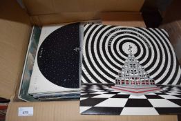 ONE BOX OF RECORDS