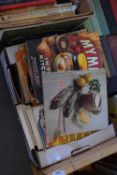 BOX OF MIXED COOKERY BOOKS AND MAGAZINES