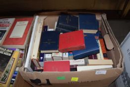 ONE BOX OF MIXED BOOKS