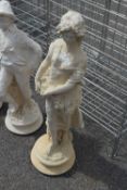 Composite garden statue, height approx 68cm