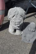 Composite model of a dog, height 35cm