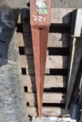 One 100 x 750mm fencing stake