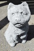 Composite model of a dog, height approx 33cm