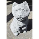 Composite model of a dog, height approx 33cm