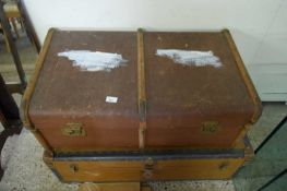 TWO VINTAGE TRUNKS