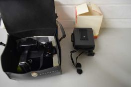 TWO VINTAGE POLAROID CAMERAS