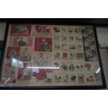 FRAMED CHINESE COMMUNIST PROPAGANDA POSTER