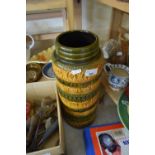 WEST GERMAN POTTERY VASE