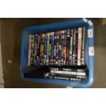 BOX OF MIXED DVDS