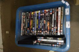 BOX OF MIXED DVDS