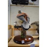 BORDER FINE ARTS MODEL 'KESTREL' - LIMITED EDITION 190/350 WITH CERTIFICATE