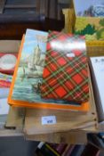 STAMP ALBUMS, CHILDRENS ENCYCLOPAEDIA ETC