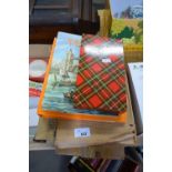 STAMP ALBUMS, CHILDRENS ENCYCLOPAEDIA ETC