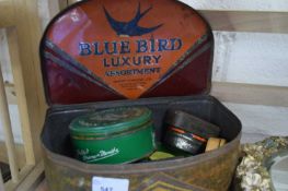 MIXED VINTAGE TINS