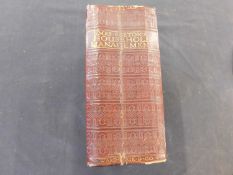ISABELLA BEETON: MRS BEETON'S HOUSEHOLD MANAGEMENT, A COMPLETE COOKERY BOOK..., London, Ward Lock,