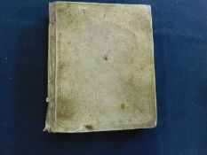 AN EARLY 19TH CENTURY MANUSCRIPT RECEIPT BOOK 67 manuscript pages, some entries faint, large