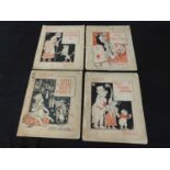 Box: Four WALTER CRANE PICTUREBOOK reissues, New York, John Lane, 1890, 4to, original pictorial