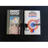 REGINALD HILL 'DICK MORLAND': 2 titles: HEART CLOCK, London, Faber & Faber, 1973, 1st edition,